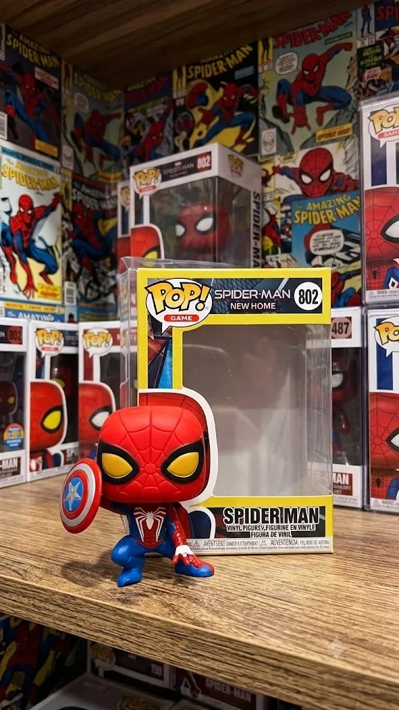  FUNKO DE SPIDERMAN CAPITAN 