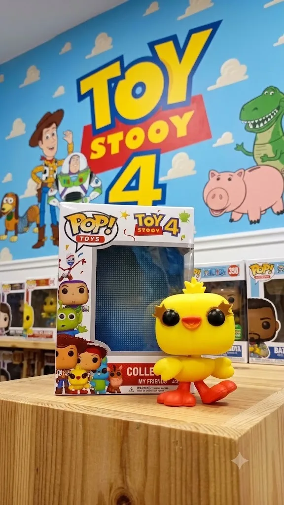 FUNKO DUCKY TOY STOOY 4 