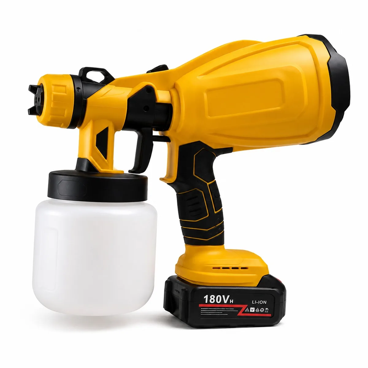 PISTOLA ELÉCTRICA INALÁMBRICA PARA PINTAR 180V  2 BATERÍAS