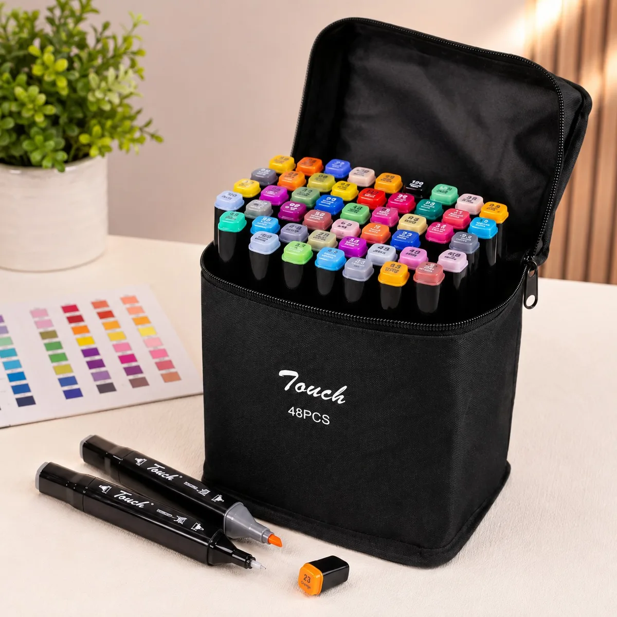 PLUMONES TOUCH 48PCS 