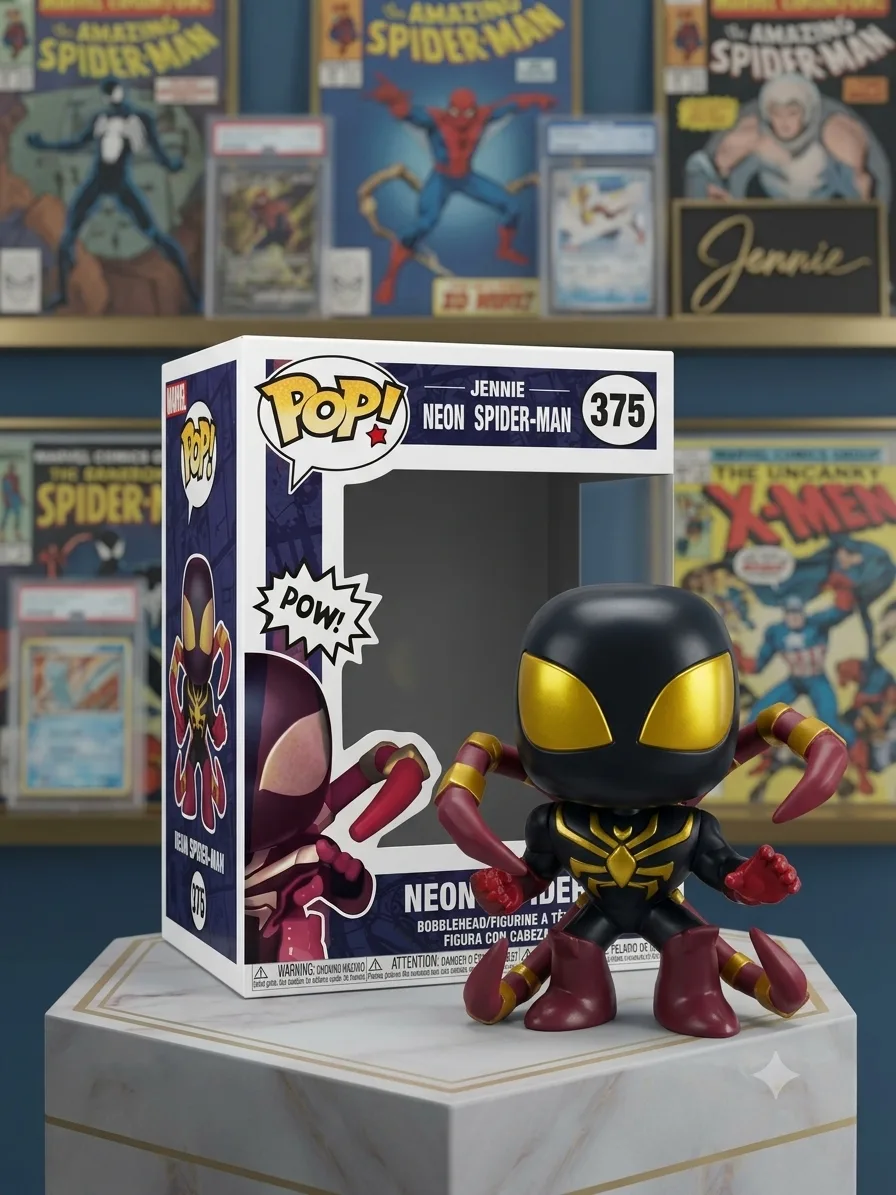  FUNKO NEON SPIDER-MAN 