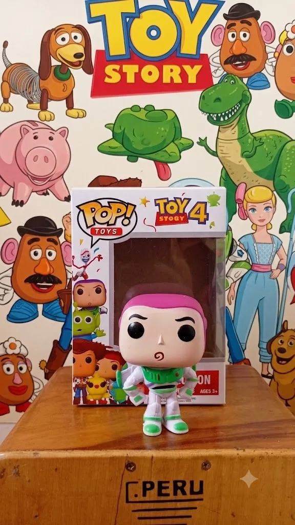 FUNKO BUZZ LIGHTYEAR TOY STOOY 4
