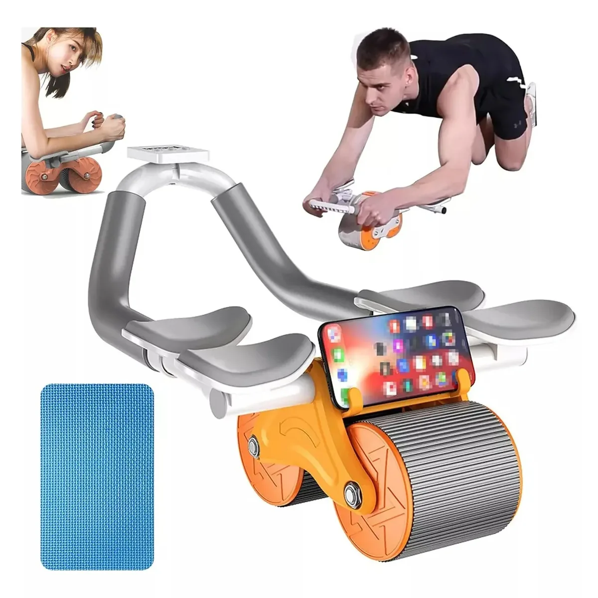 RUEDA PARA ABDOMINALES CON SOPORTE