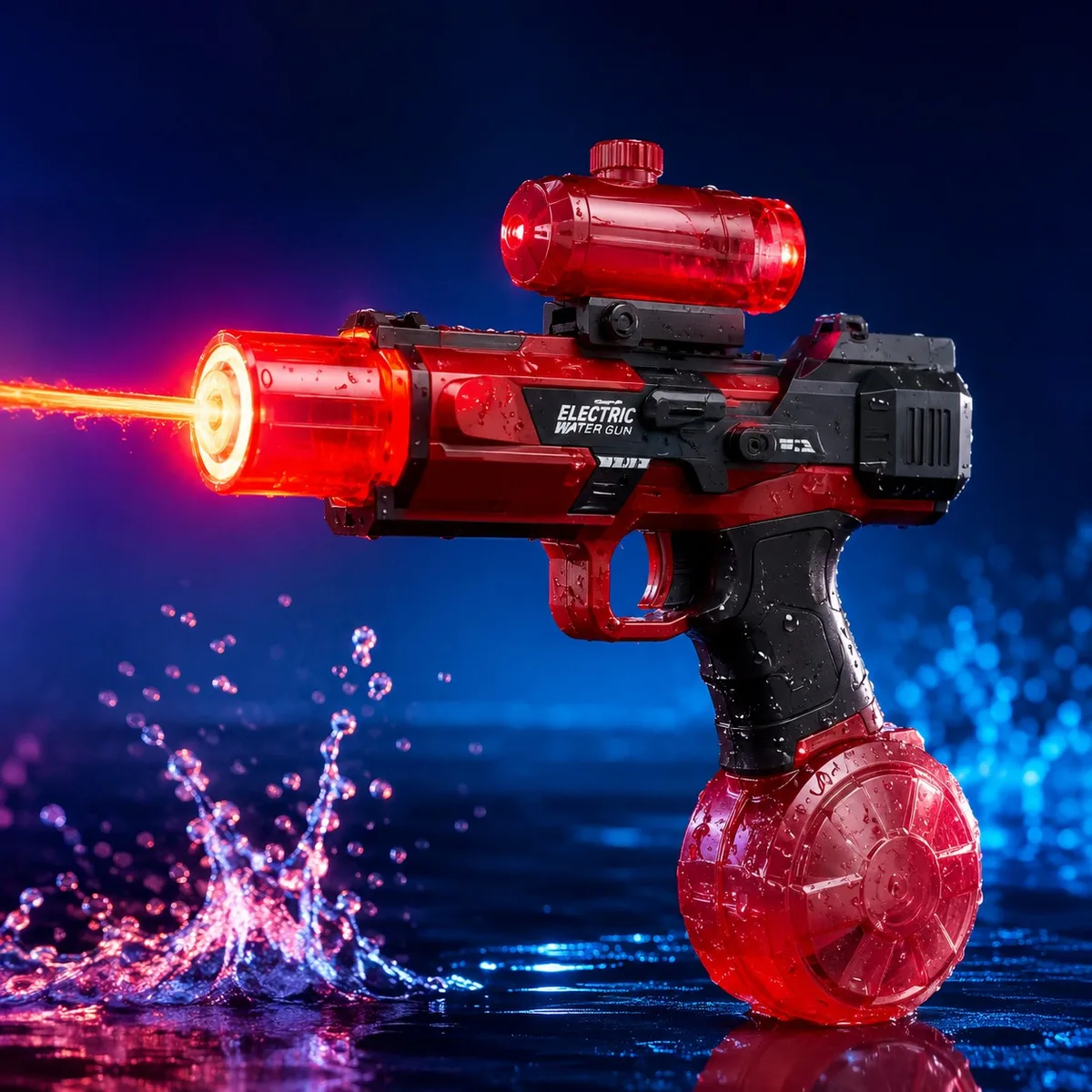 PISTOLA DE AGUA CON LUCES