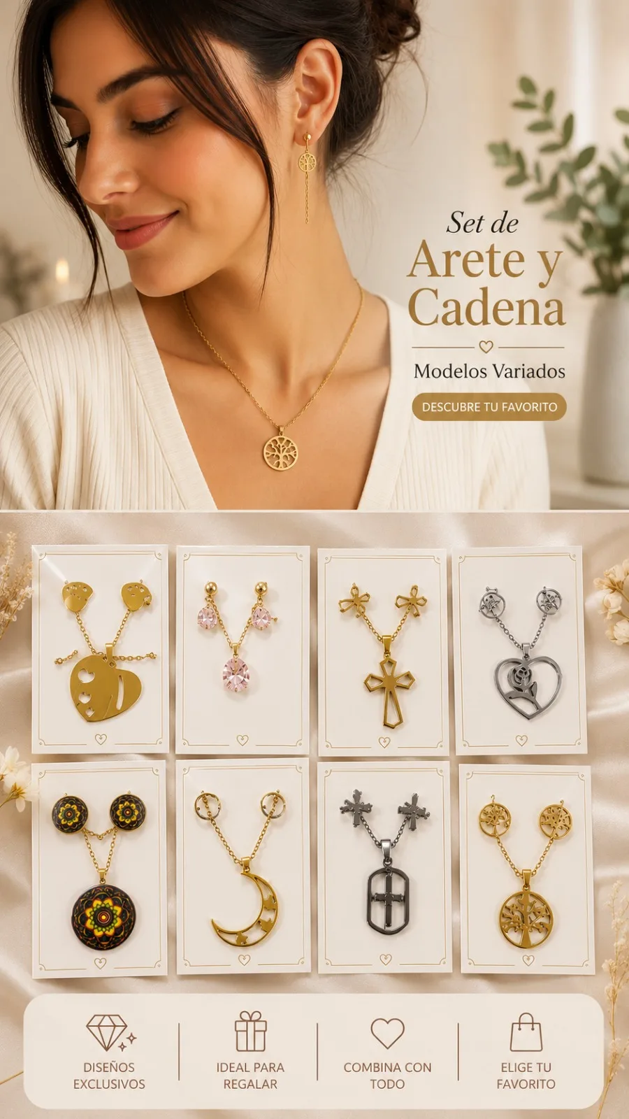 SET DE ARETE Y CADENA 