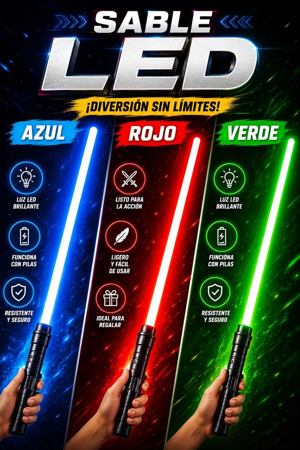 Sable led liquidación
